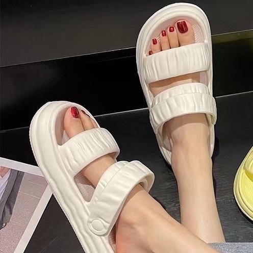 Dép nữ - Dép Sandal Bánh Mì chống trơn trượt siêu êm đế cao