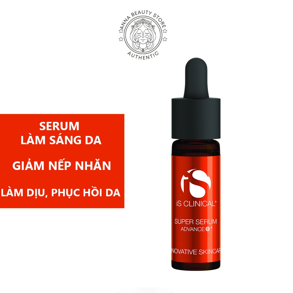  Serum Duy Trì Săn Chắc Cho Da, Làm Sáng Da, Giảm Nếp Nhăn- Serum iS Clinical Super Serum Advance 3.5ml