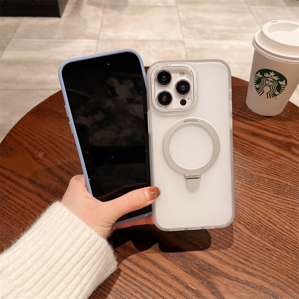 Ốp Điện Thoại iPhone 14 13 12 Pro max 14 plus case ốp lưng điện thoại iphone 14 13 12 promax Có Vòng Đỡ Kim Loại Từ Tính Bảo Vệ camera Chống Sốc Sang Trọng Cho iP 13 12 14 Pro Max 14 plus