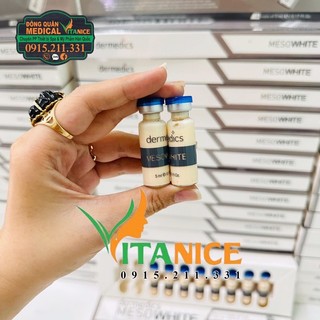 Cấy phấn trắng da Mesowhite Hàn Quốc hộp 10 lọ