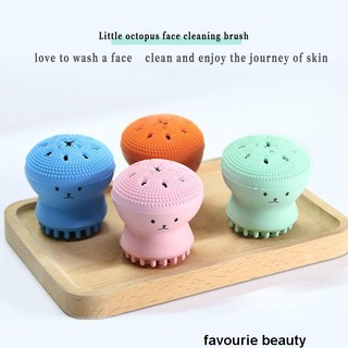✨✨bạch tuộc rửa mặt, bông cọ rửa mặt bạch tuôc, làm sạch da mặt, vệ sinh mặt