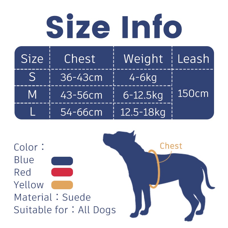 HamshMoc Bộ Dây Dắt Và Dắt Chó Đi Dạo Mềm Mại Thoải Mái Có Tay Cầm Điều Chỉnh Được Dành Cho Chó Trung Bình Nhỏ