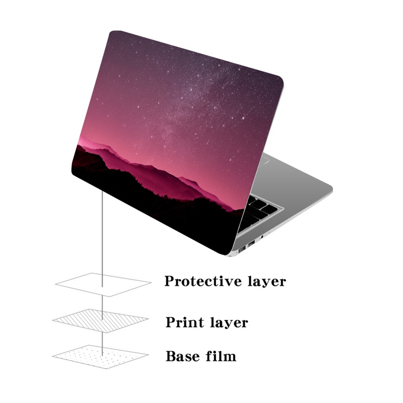 1 Miếng Dán Bảo Vệ laptop Bằng PVC Chống Trầy 10-17.3 inch