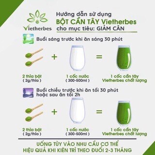 Tinh bột Cần tây - Vietherbes