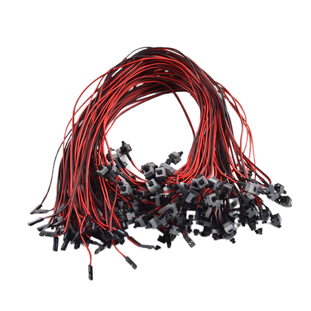 Dây Cáp Công Tắc Nguồn Bo Mạch Chủ Có Nút Bật / Tắt Thay Thế Cho Máy Tính