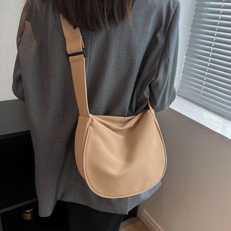 Túi Xách Canvas Màu Đen Đơn Giản Phong Cách Nhật Bản Cỡ 24 X 22 X 10