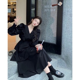 ĐẦM MAXI TẦNG CỔ V