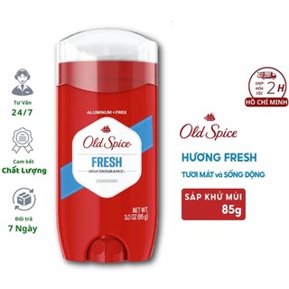 Lăn Khử Mùi Old Spice Fresh High Endurance Deodorant 85g Mỹ, Sáp Lăn Nách Khử Mùi Hương Fresh
