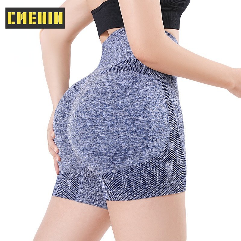 Quần Short Thể Thao Lưng Cao Dáng Ôm Gợi Cảm Cho Nữ