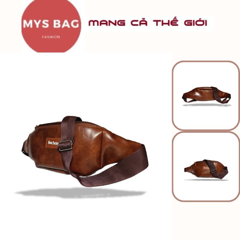 Túi bao tử nam màu nâu bò  TX-0039
