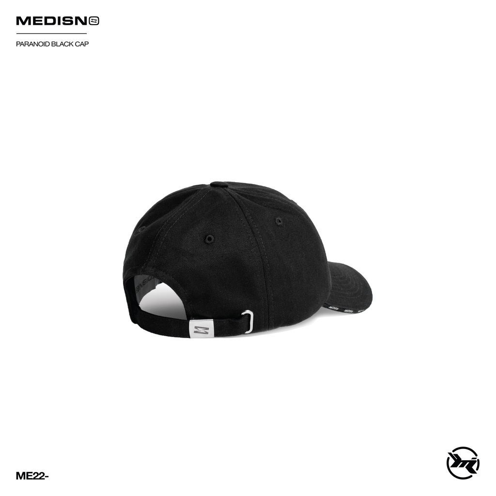 MEDISN - Nón lưỡi trai PARANOID CAP/ BLACK