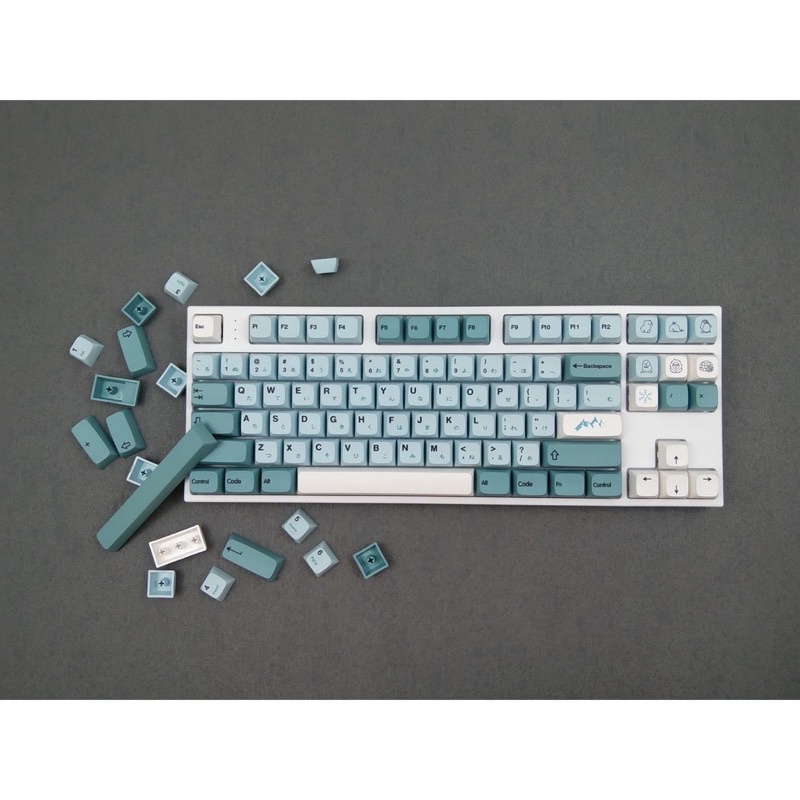 Keycap Cho Bàn Phím Cơ ICEBERG XDA 126 Phím | GEARBROS