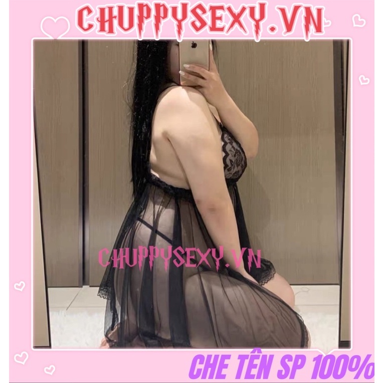 VÁY NGỦ LƯỚI XUYÊN THẤU GỢI CẢM BIGSIZE- HOẢ TỐC SG | BigBuy360 - bigbuy360.vn