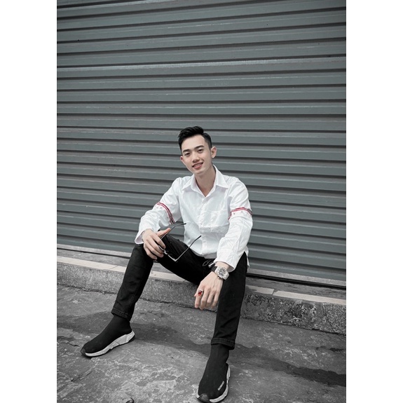 Áo Sơ Mi Trắng Thome Kim Băng (Ảnh Thật)