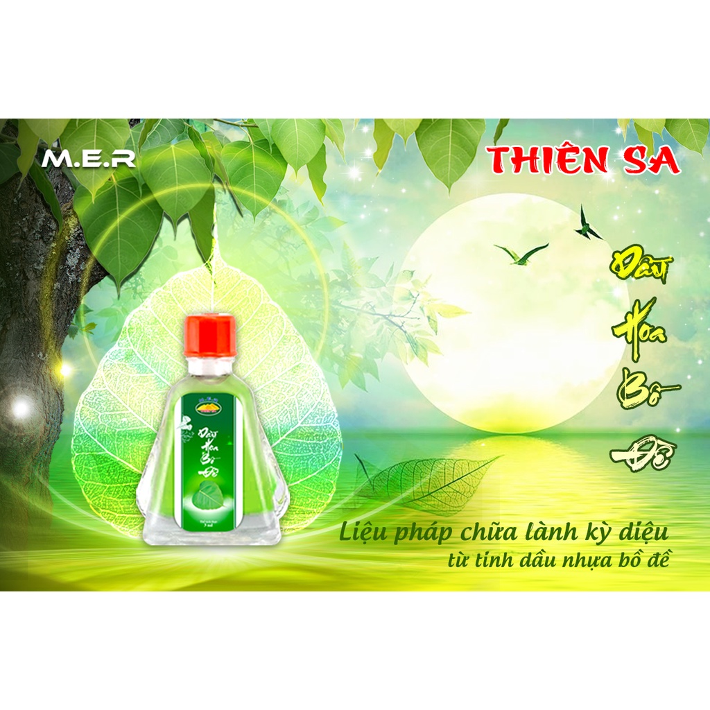 Tinh dầu nóng thảo dược Thiên Sa hương nước hoa - chai 3ml và 7ml