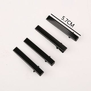 Set 10 Kẹp Tóc Màu Đen / Bạc Thời Trang Cho Nữ