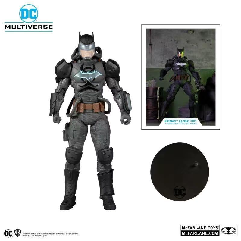 MCFARLANE Justice League Superman Batman Kinetic Má Hồng