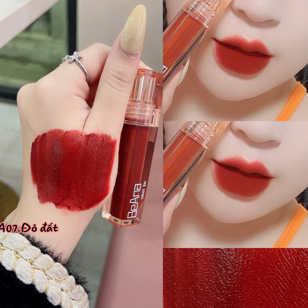 [BA07 Đỏ Đất]  Son B.A Ver4 Không Chì Mềm Môi Siêu Lì