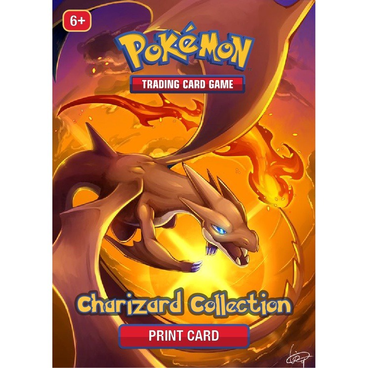 Combo bộ sưu tập thẻ bài Pokemon Charizard TẤT CẢ phiên bản đã phát hành (KHÔNG TRÙNG NHAU)
