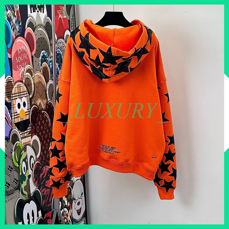 Áo Khoác Hoodie AMIRI Star Thời Trang Unisex Cao Cấp
