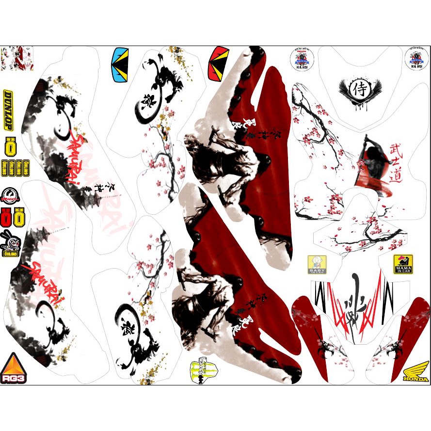 Tem trùm xe điện xmen - 121 SAMURAI