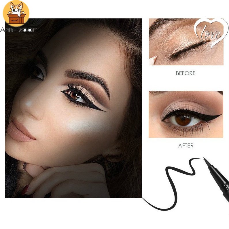 Bút Kẻ Mắt Dạng Lỏng Lâu Trôi Chống Thấm Nước Và Mồ Hôi Am-Z