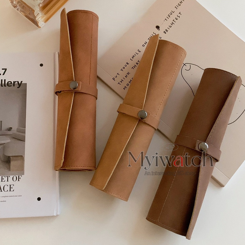 Túi Da Đựng Dây Cáp / Dữ Liệu Đa Năng Cho Samsung Xiaomi iwatch 8 7 6 5 4 SE 3 2 1 41 45mm 40mm 44 42 mm Mi 6 5 4 3