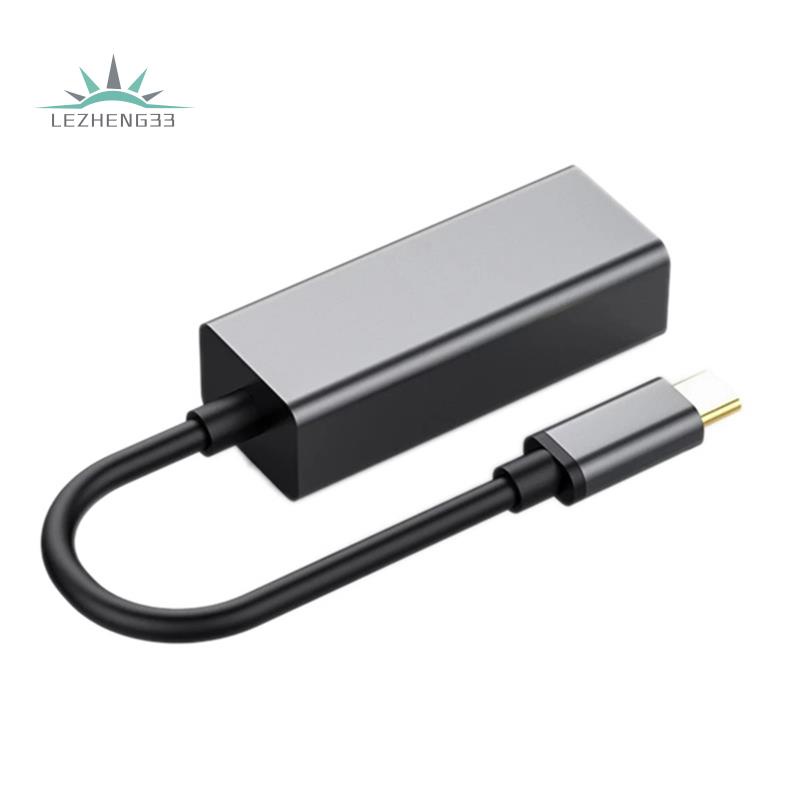 Dây Cáp Chuyển Đổi USB C Sang RJ45 Cho MacBook Pro / Air, iPad Pro, Dell XPS