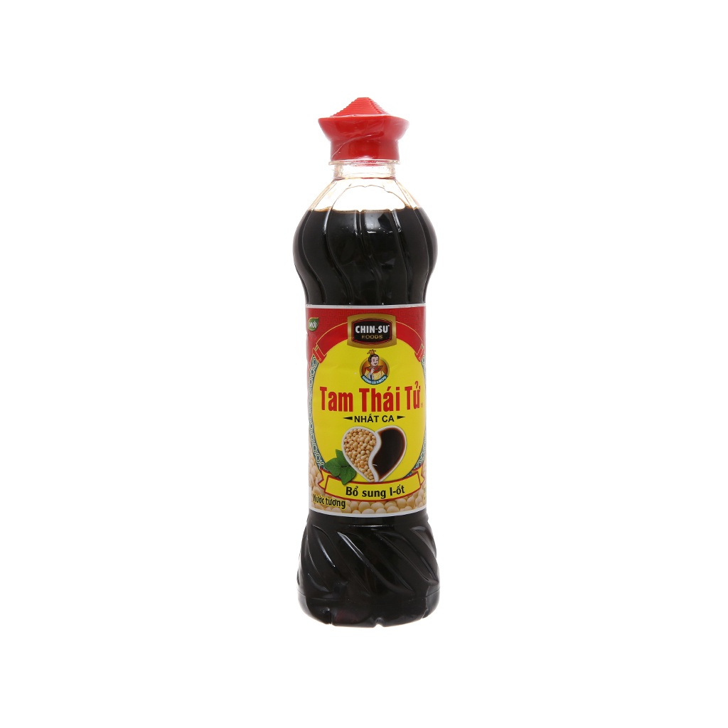 Thùng 24 chai Nước tương TAM THÁI TỬ nhất ca chai 500ml / Lốc 6 chai Nước tương TAM THÁI TỬ nhất ca chai 500ml