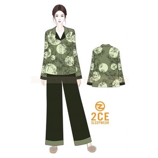 Đồ bộ mác 2CE lụa xước thượng hạng, thiết kế độc quyền