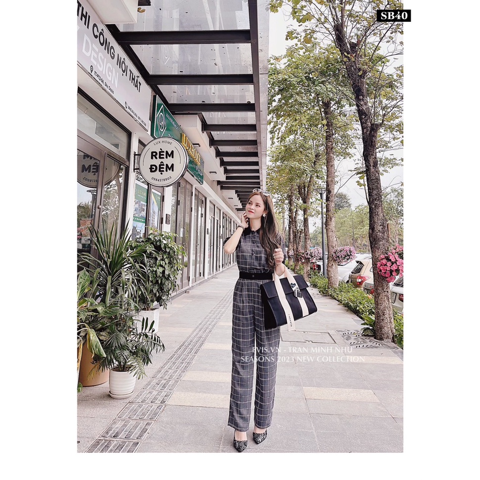 Set áo và quần công sở sang chảnh SB40