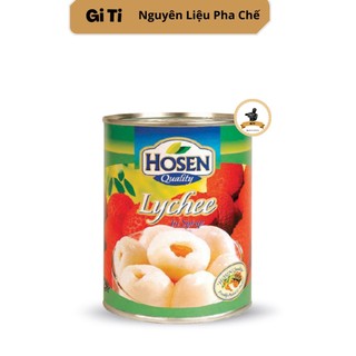 Vải thiều ngâm hosen lon 565g