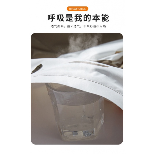 Áo Khoác Chống Gió Chống Thấm Nước Thoáng Khí Thời Trang Cho Nam Và Nữ