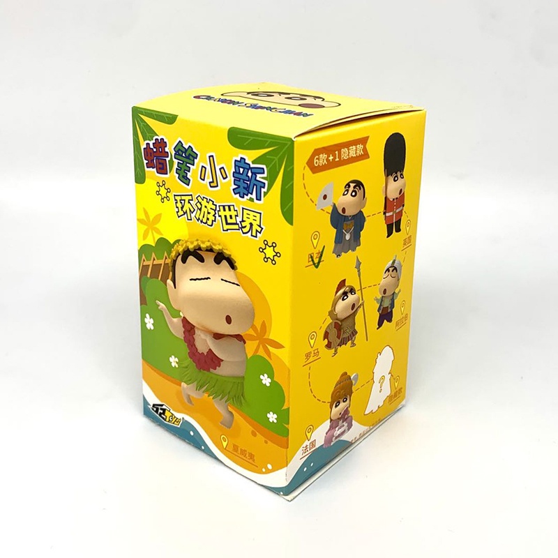 ★Hgtoys★ Bộ 52 Mô Hình Búp Bê Shin-Chan Trang Trí