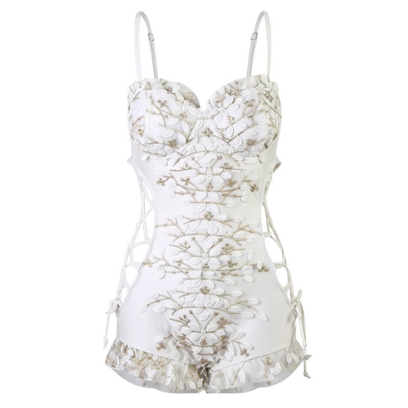 Suger Đồ Bơi Tam Giác Một Mảnh Khoét Rỗng Nâng Ngực Giá Thép Gợi Cảm Ins Internet Tinh Khiết Có Lò Xo Nóng