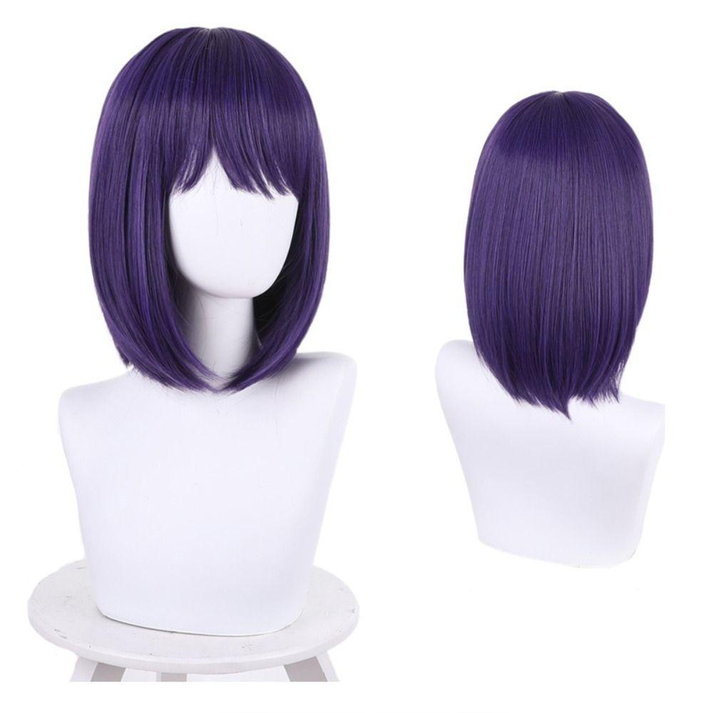 Twinkle Hito Tóc Giả Màu Tím Ngọt Ngào Mềm Mại Không Đường May Chịu Nhiệt Độ Cao Hóa Trang Nhân Vật Nữ Anime Hito Kawashima