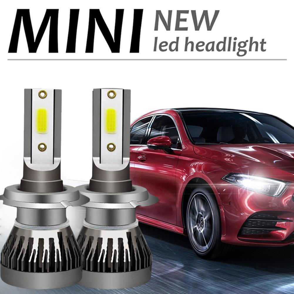 Đèn Pha Led H7 200W 20000LM D5K7 Chất Lượng Cao Cho Xe Hơi