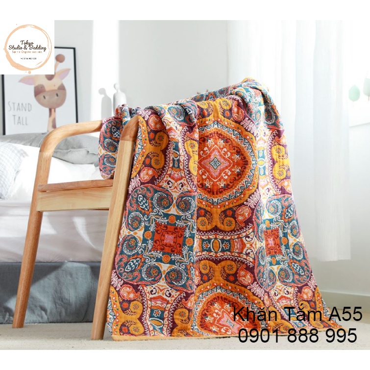 S36_Chăn Xô Organic Cotton Dòng Cao Cấp