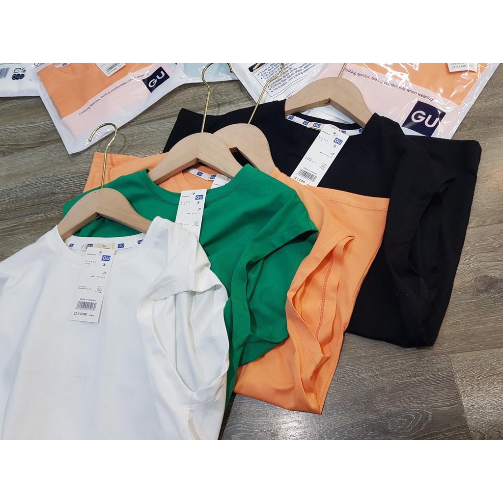 Áo Thun G.u 4 Màu