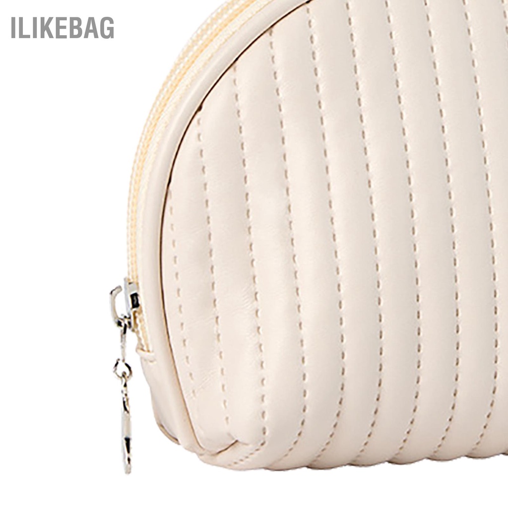 Túi Da PU Đựng Đồ Trang Điểm / Son Môi Sức Chứa Lớn Tiện Dụng Khi Đi Du Lịch