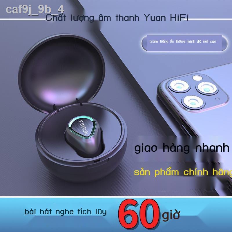 ✧ ○Tai nghe Bluetooth không dây 1 bên tai 5.0 mini nhét tai thể thao đeo đầu thích hợp cho vivo Huawei OPPO Apple