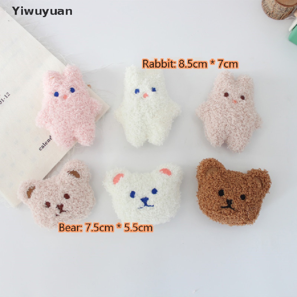 < Yiwuyuan > Ghim Cài Áo Hình Gấu Bông Dễ Thương Trang Trí Ba Lô / Vải Thời Trang