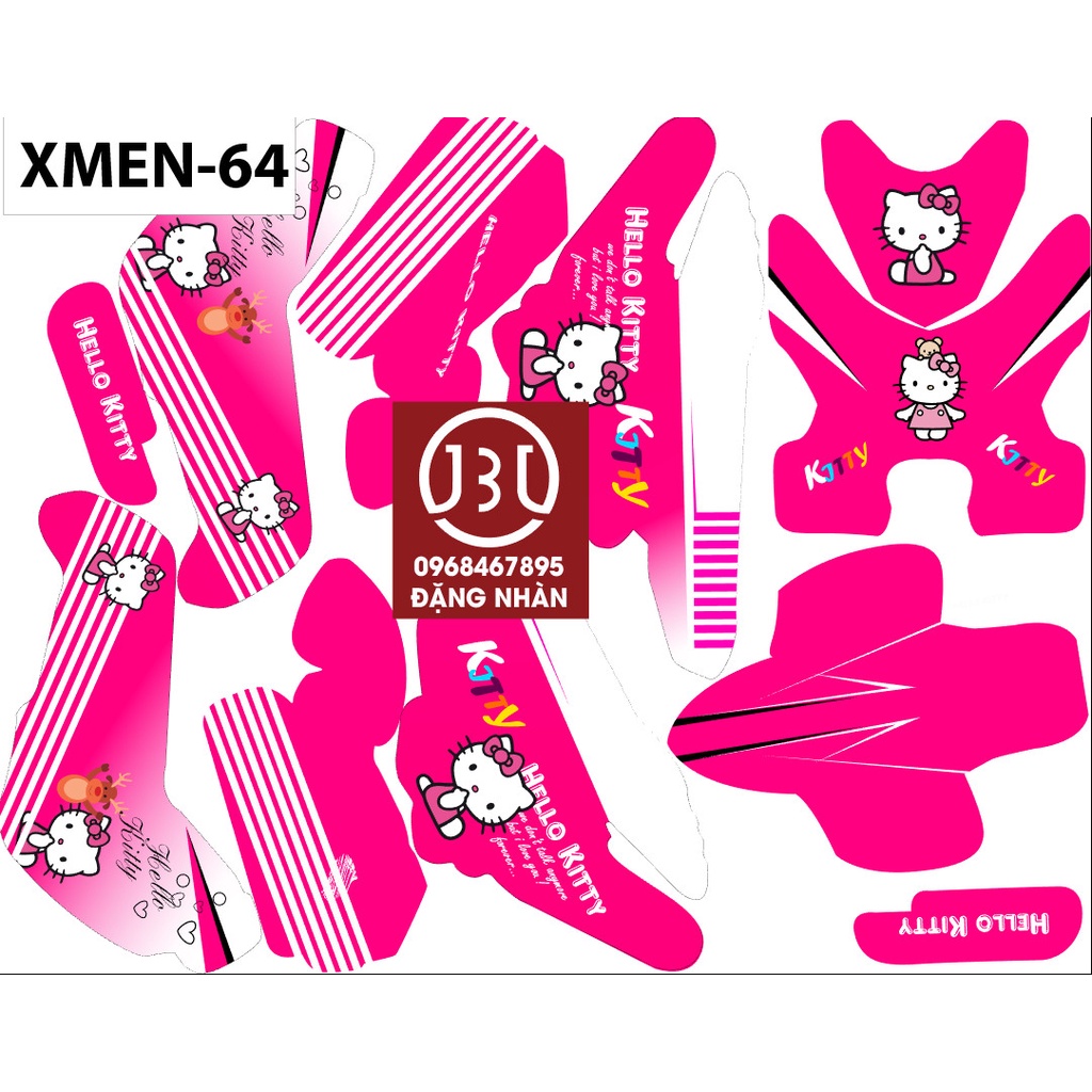 tem trùm xe điện xmen-64 CHẤT LIỆU 3 LỚP ĐỘ BỀN CAO