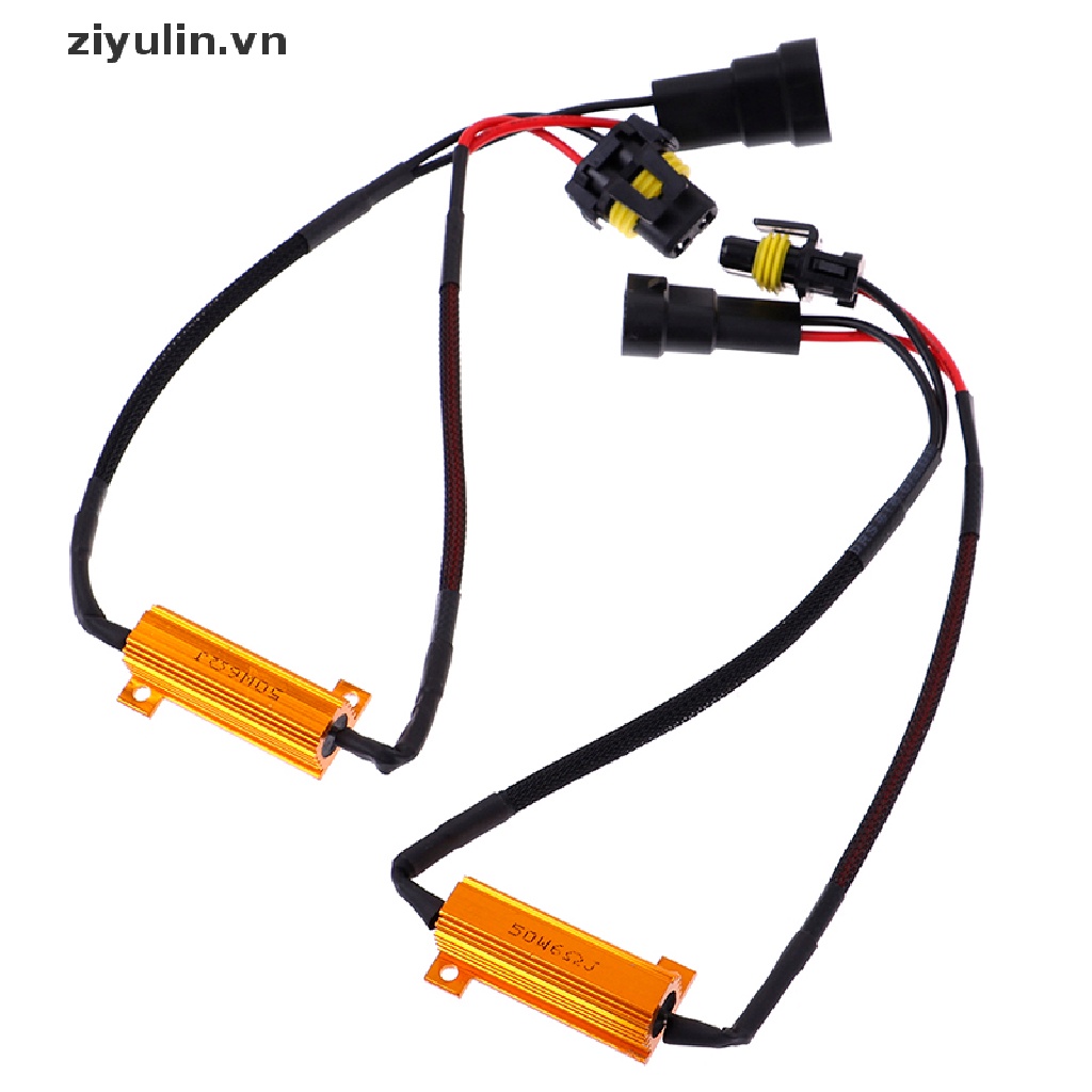 Set 2 Bộ Giải Mã Điện Trở Đèn LED 9005 / 9006 / HB3 / HB4 Chuyên Dụng Cho Xe Hơi