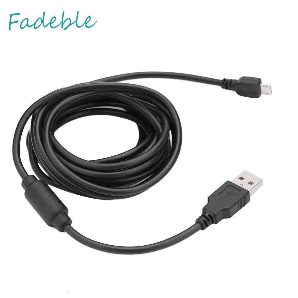 Dây Cáp Sạc USB 3m / 9.8ft Có Vòng Nam Châm Dành Cho Sony Playstation 4 PS4