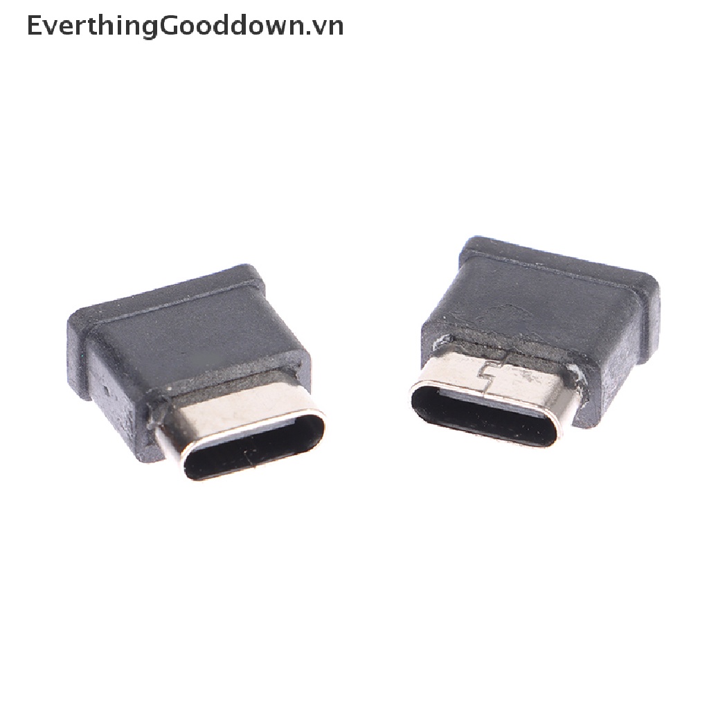 Bộ 2 Đầu Nối Ổ Cắm Type-C Hai Đầu Dòng Điện Cao Cấp