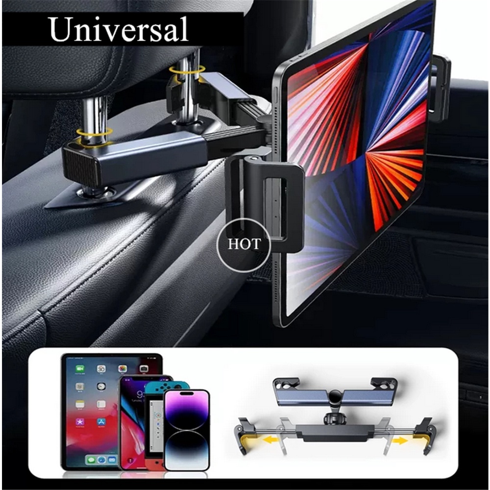 Giá Đỡ Điện Thoại Gắn Xe Hơi Thông Dụng Cho iPhone iPad 4-12.9 inches 4-12.9Inch