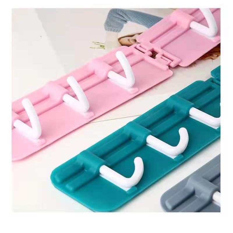 Combo 2 thanh treo móc đồ dán tường đa năng, tiện dụng