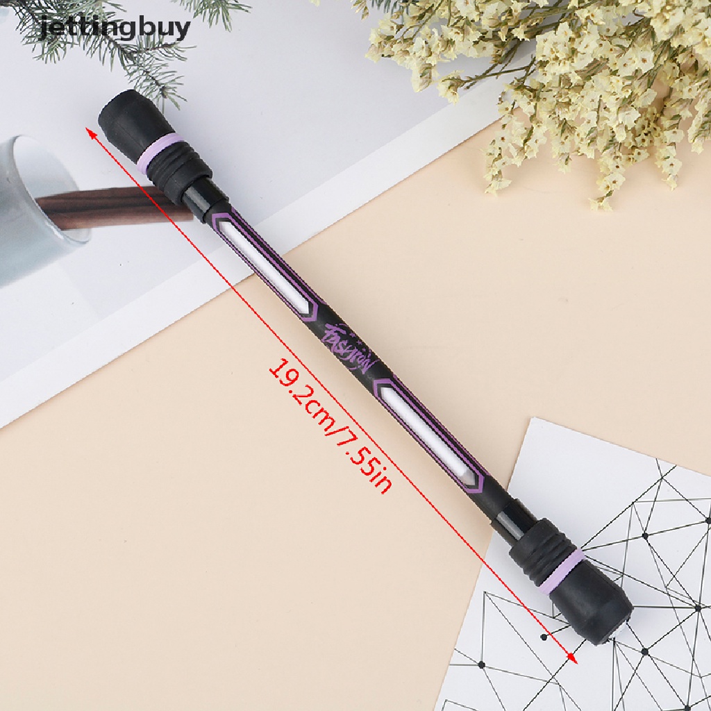 Bút xoay JETTING mực gel có đèn flash màu sắc ngẫu nhiên dành cho học sinh