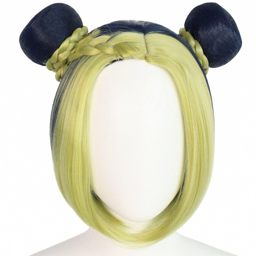 LOMBARD Bộ Tóc Giả Hóa Trang Jujo Jolin Bằng Sợi Tổng Hợp Vô Hình Tự Nhiên Thoáng Khí